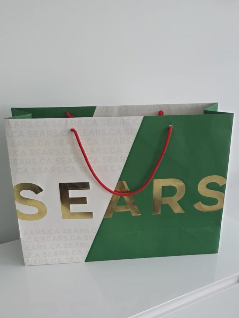 SEARS.CA PAPER SHOPPING BAG!!
